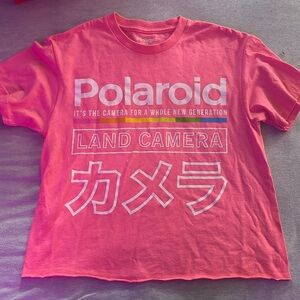 POLAROID PINK SHIRT